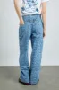 drew jeans - leopard laser sold by Damson Madder