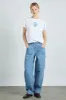 drew jeans - leopard laser sold by Damson Madder