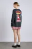 pizza party ls washed tee sold by Damson Madder