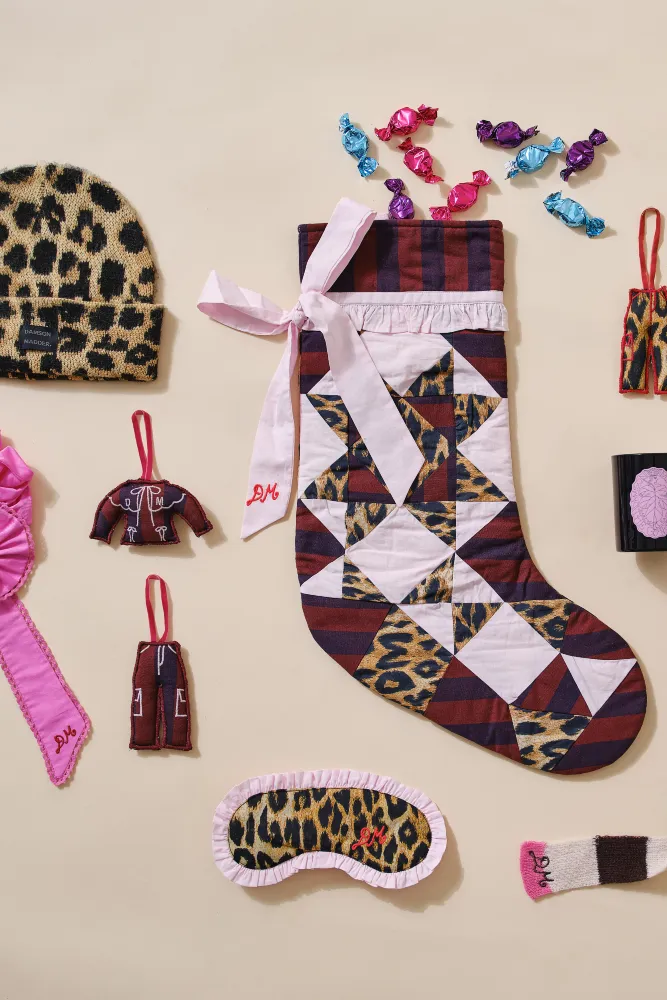 christmas tree decoration - stripe trouser sold by Damson Madder product image thumbnail 2