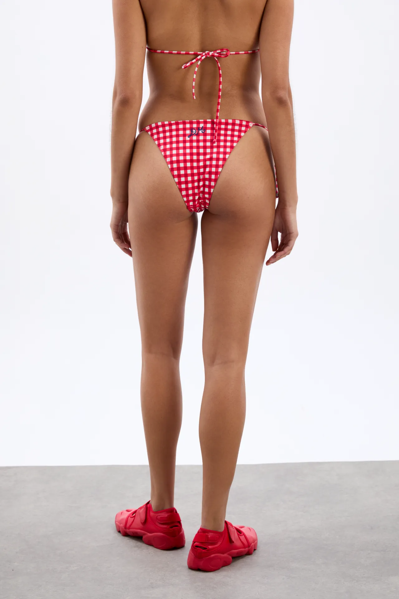 Tie Side Bikini Bottoms - Cherry Pie sold by Damson Madder product image thumbnail 5