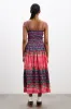 kelia midi dress - cherry pie sold by Damson Madder