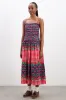 kelia midi dress - cherry pie sold by Damson Madder