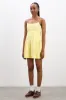 iris mini dress- butter broderie sold by Damson Madder