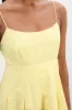 iris mini dress- butter broderie sold by Damson Madder
