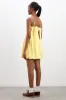 iris mini dress- butter broderie sold by Damson Madder