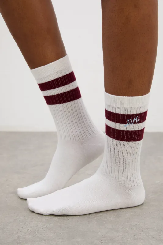 damson madder 5th birthday socks sold by Damson Madder