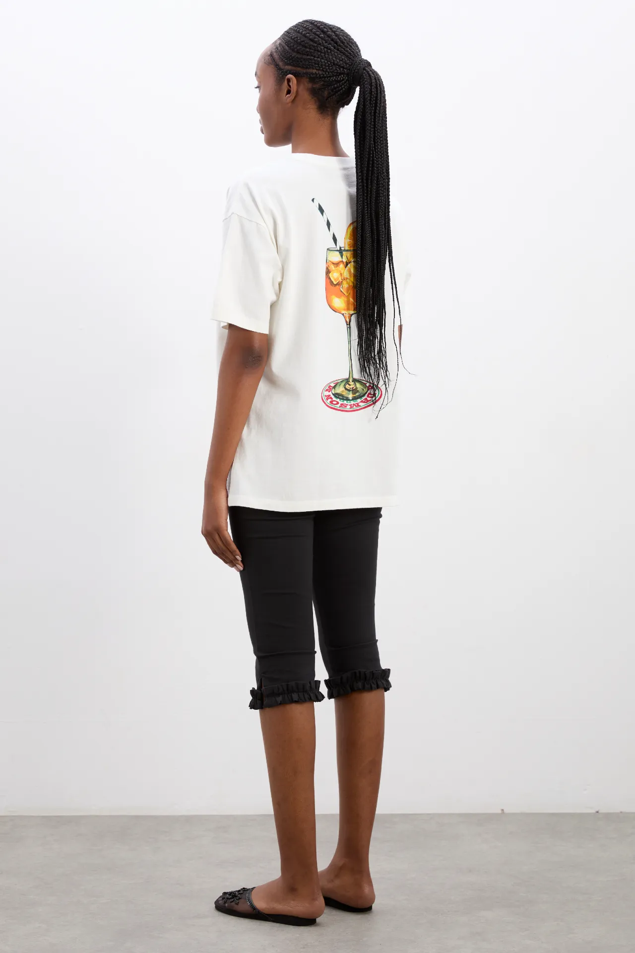 anisa capri pants - black sold by Damson Madder product image thumbnail 4