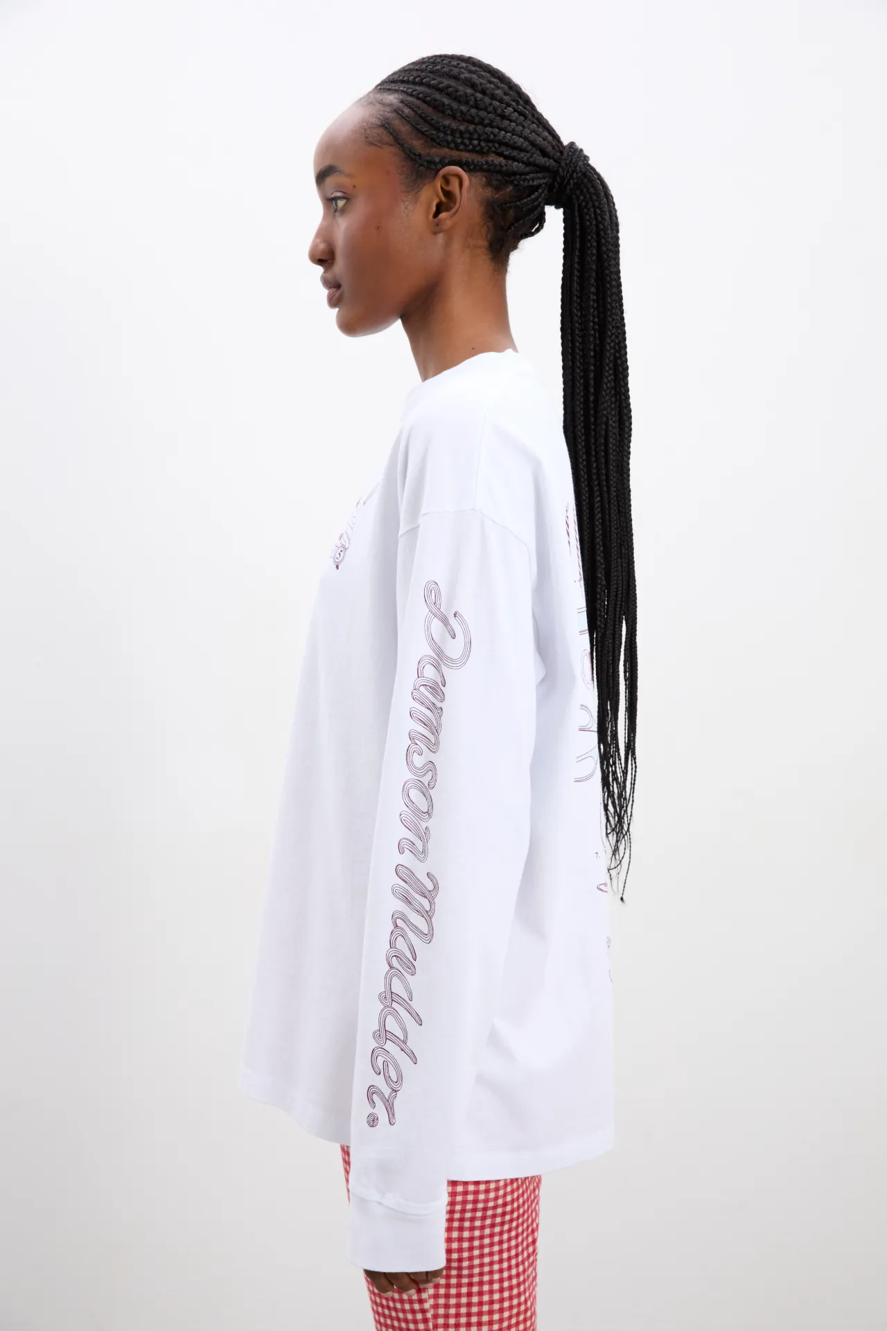 dm 5 long sleeve tee sold by Damson Madder product image thumbnail 4