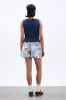 pull on short - holiday print sold by Damson Madder