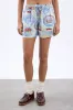 pull on short - holiday print sold by Damson Madder