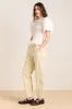 felix jeans - butter business stripe sold by Damson Madder