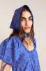 multi use bandana - blue paisley sold by Damson Madder