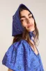 multi use bandana - blue paisley sold by Damson Madder