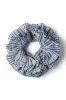 garter scrunchie- cloudy check sold by Damson Madder