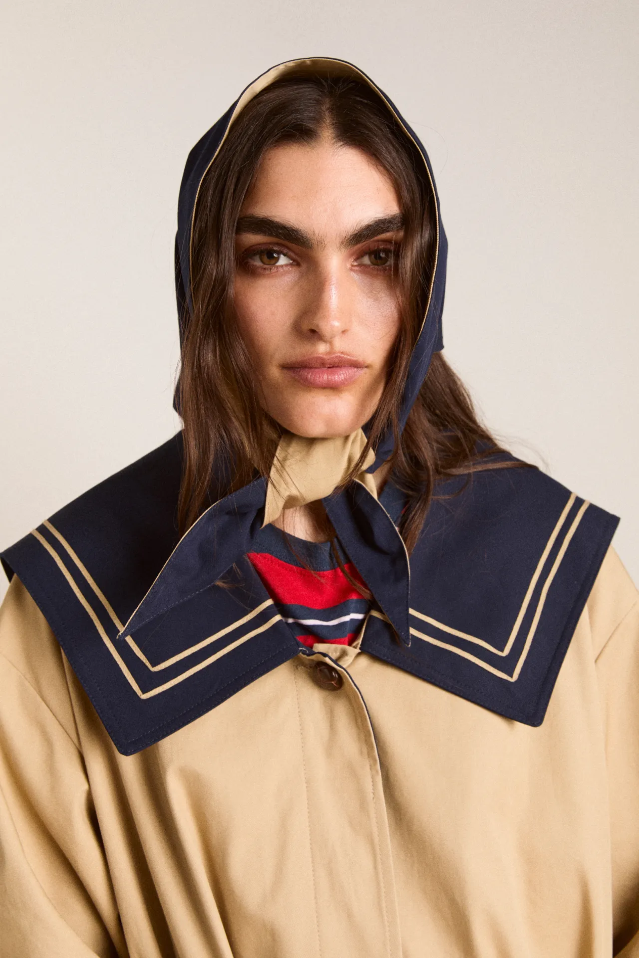 ella headscarf sold by Damson Madder product image thumbnail 5