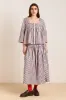 leilani blouse - garden stripe sold by Damson Madder