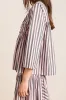 leilani blouse - garden stripe sold by Damson Madder