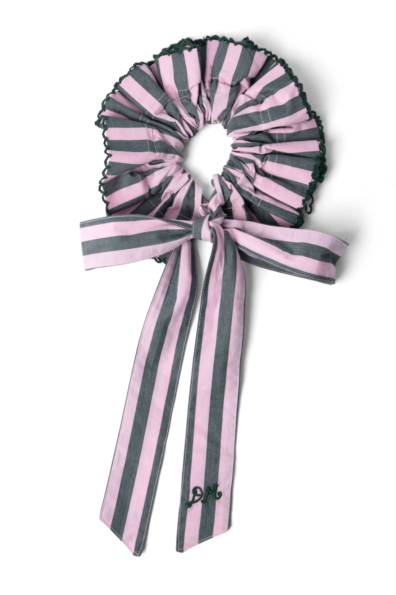 garter bun wrap - garden tulle stripe sold by Damson Madder product image thumbnail 5