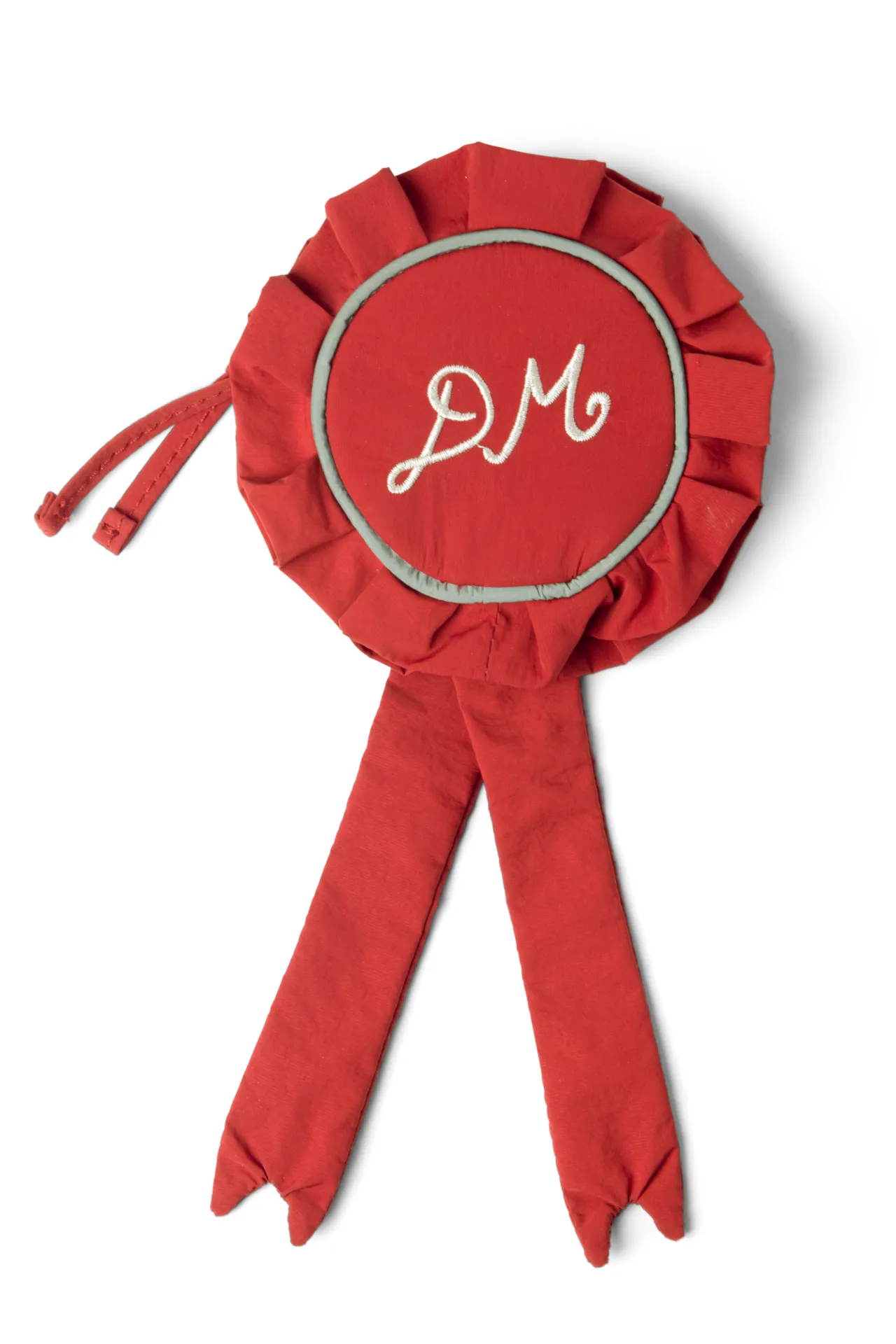 rosette pouch bag charm purse - red sold by Damson Madder product image thumbnail 5