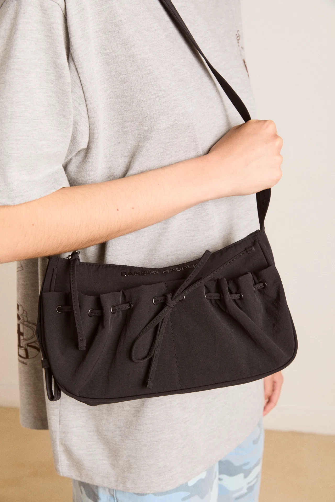 zuri bag - black sold by Damson Madder product image thumbnail 3