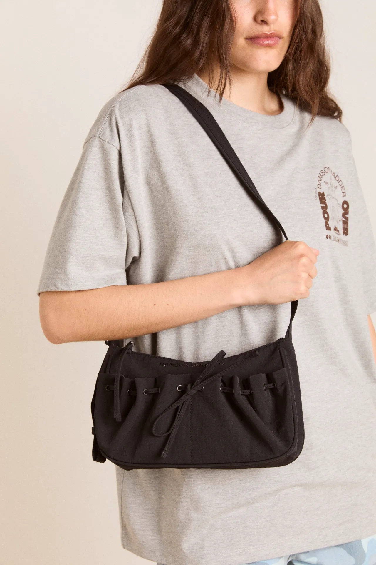 zuri bag - black sold by Damson Madder