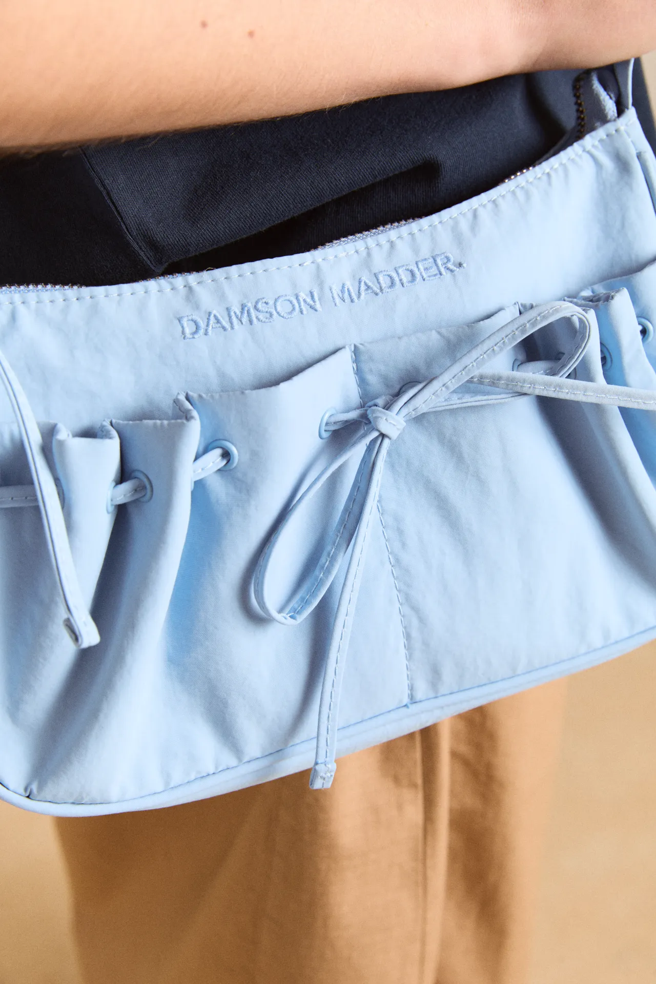 zuri bag - blue sold by Damson Madder product image thumbnail 4