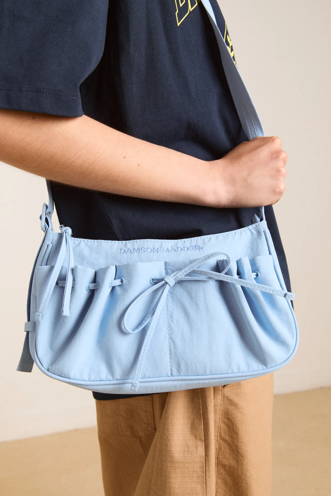 zuri bag - blue sold by Damson Madder product image thumbnail 2