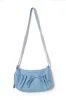zuri bag - blue sold by Damson Madder