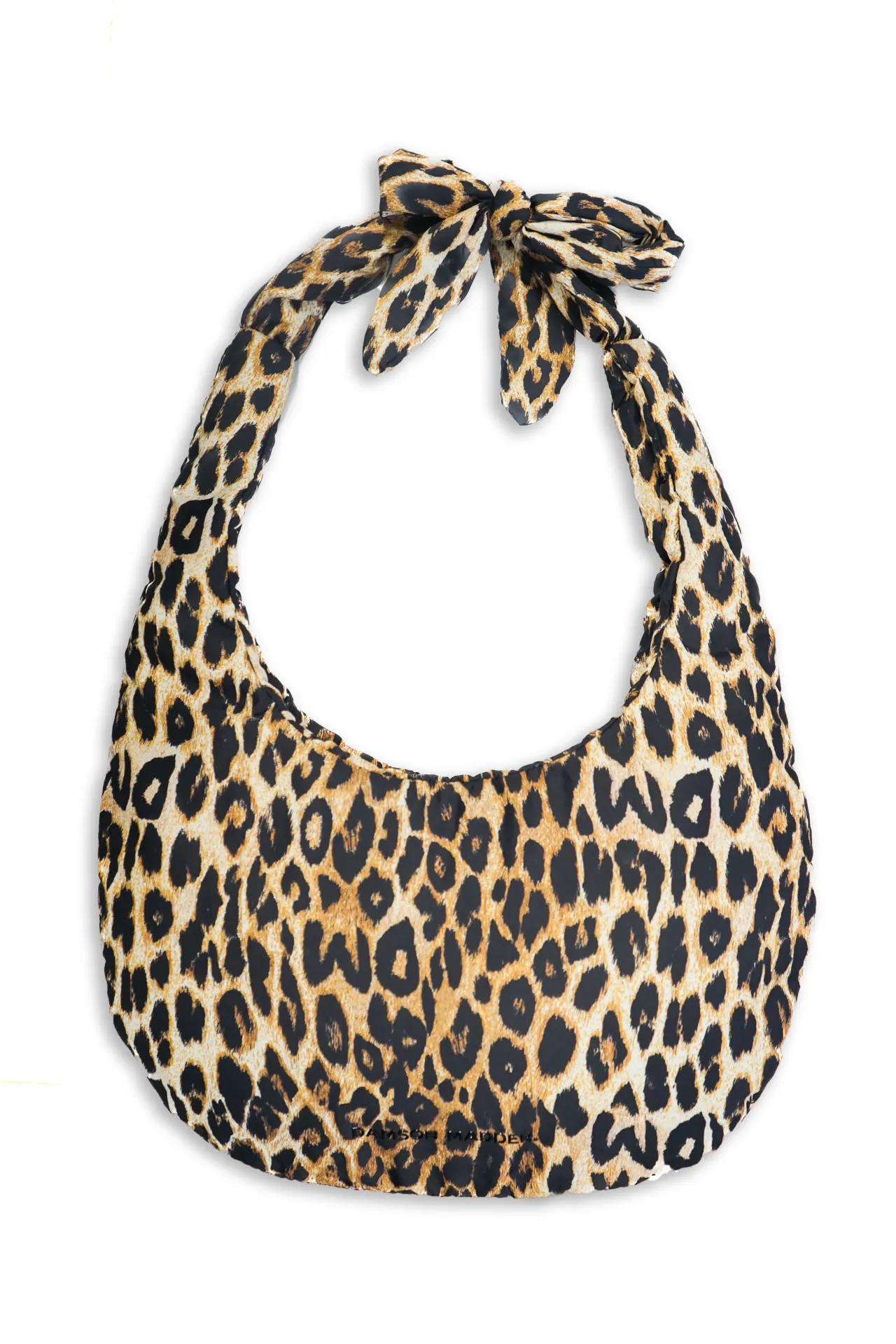 minimal quinn bag in leopard print sold by Damson Madder