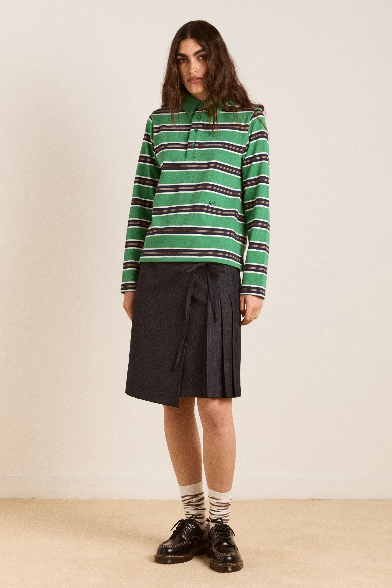 libby kilt - pinstripe sold by Damson Madder product image thumbnail 2