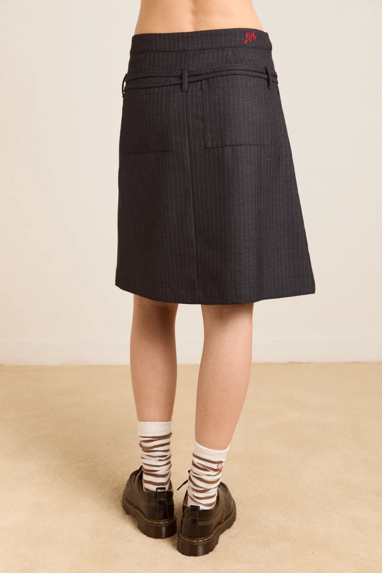 libby kilt - pinstripe sold by Damson Madder product image thumbnail 3