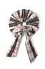garter bun wrap - butter check sold by Damson Madder