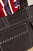 eliza techy tote bag - black sold by Damson Madder