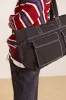 eliza techy tote bag - black sold by Damson Madder