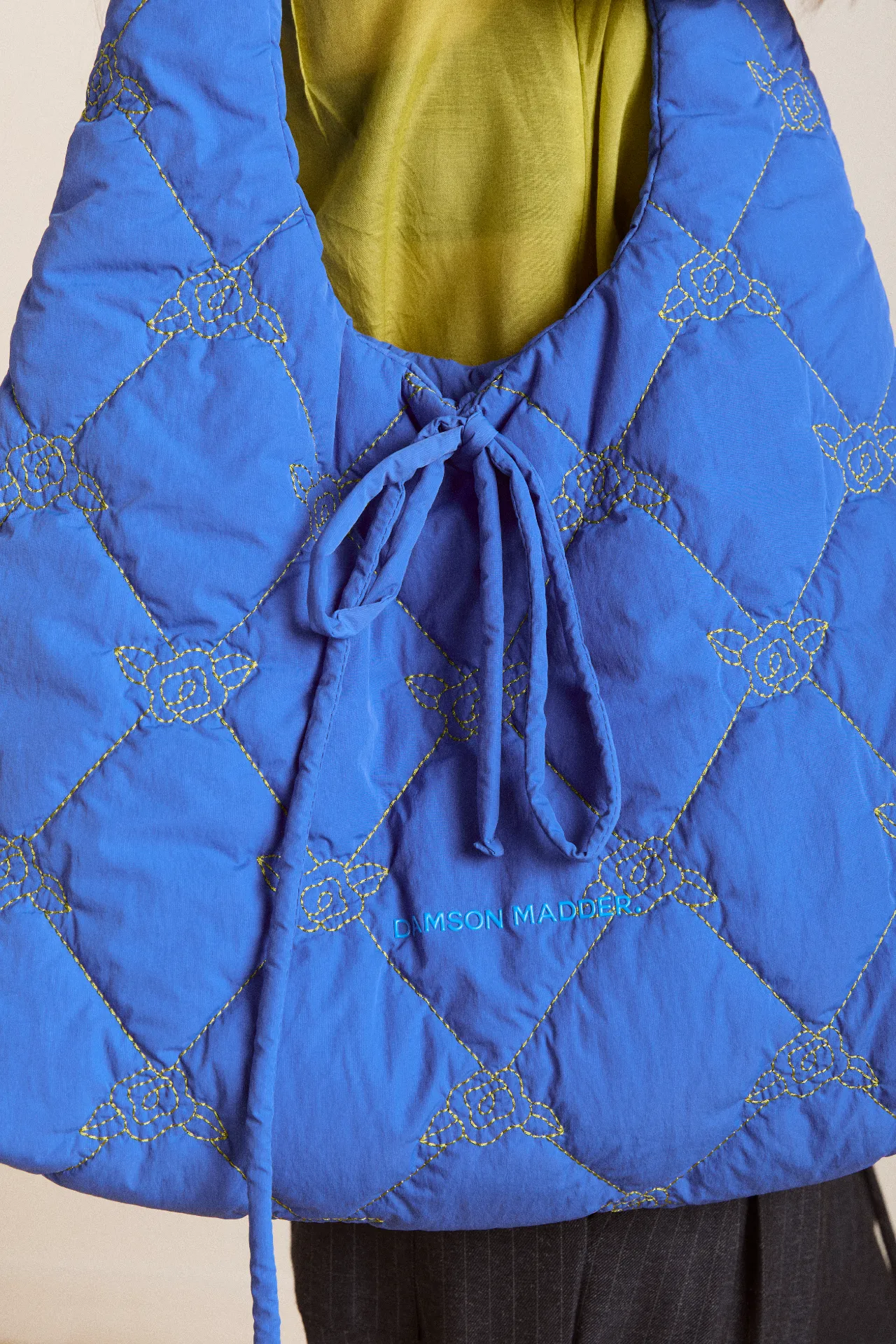 roisin bag - blue sold by Damson Madder product image thumbnail 3