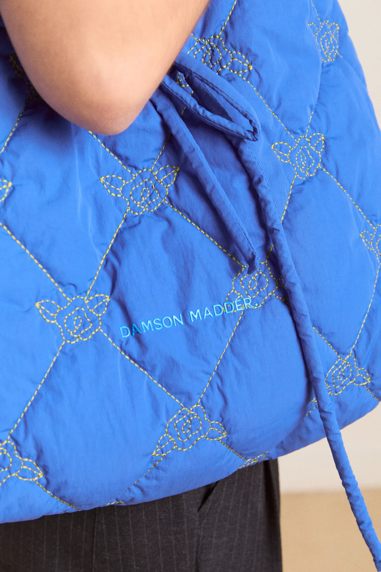 roisin bag - blue sold by Damson Madder product image thumbnail 4