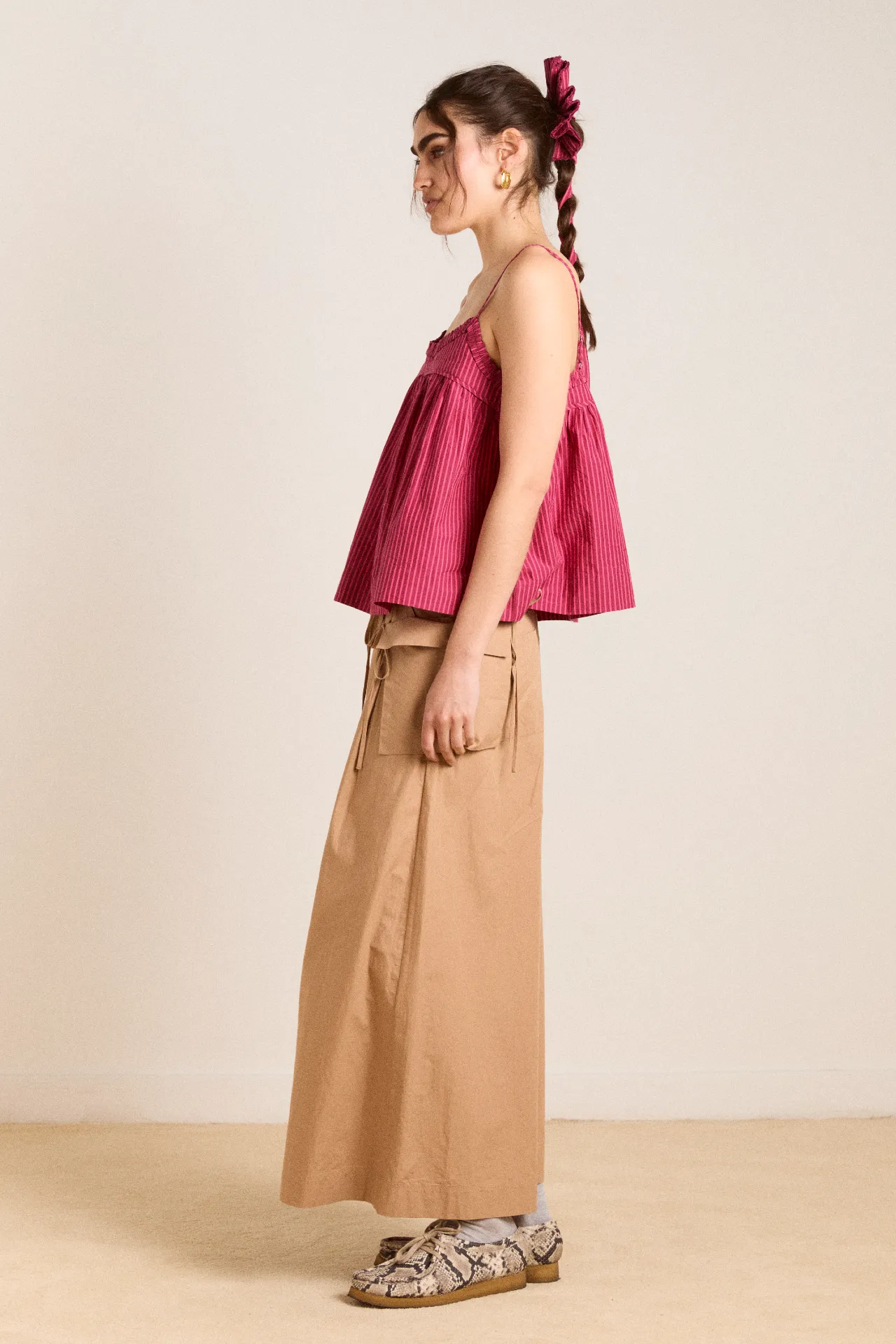 flynn cami - berry business sold by Damson Madder product image thumbnail 4