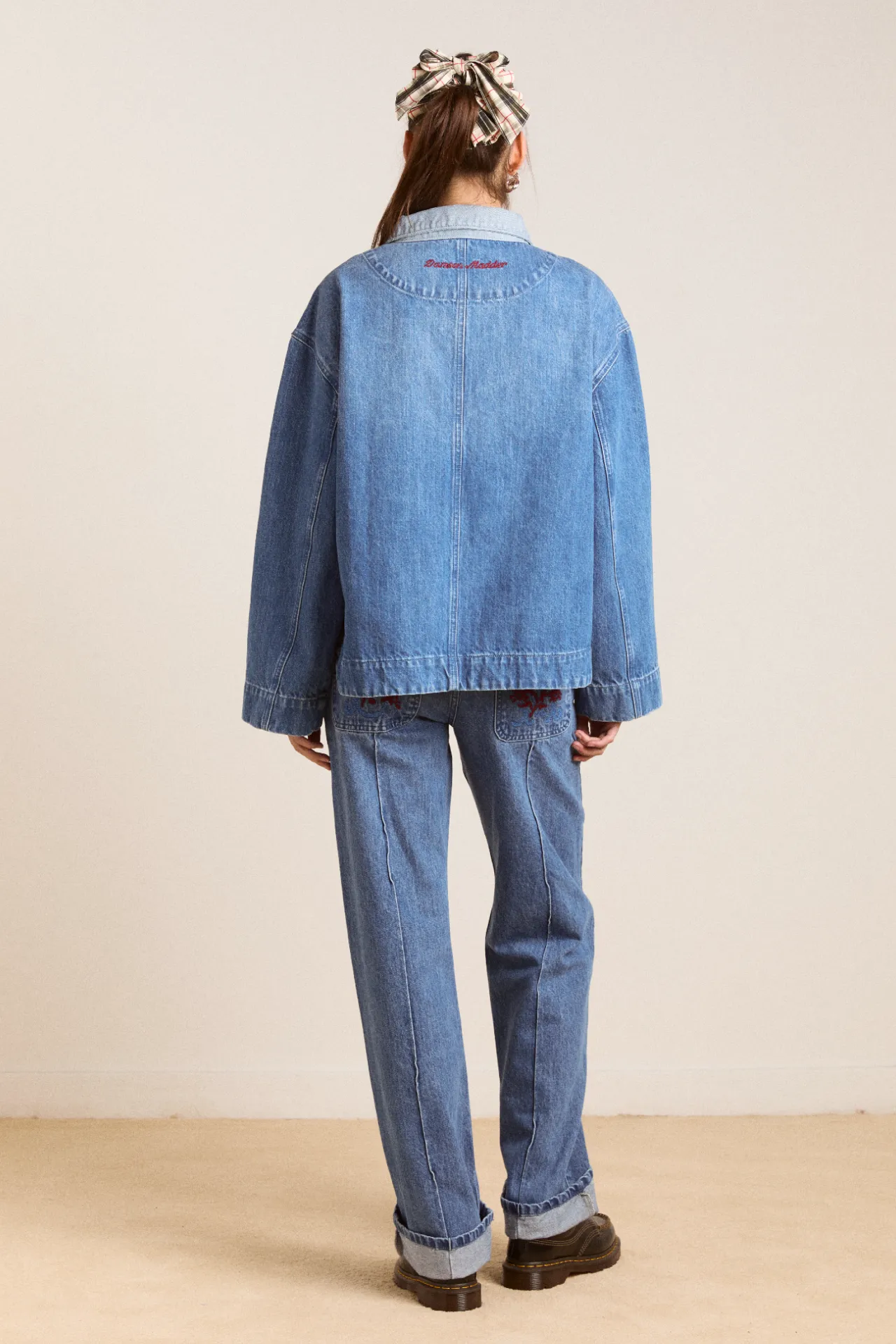 scarlett rugby shirt - bayou wash sold by Damson Madder product image thumbnail 5