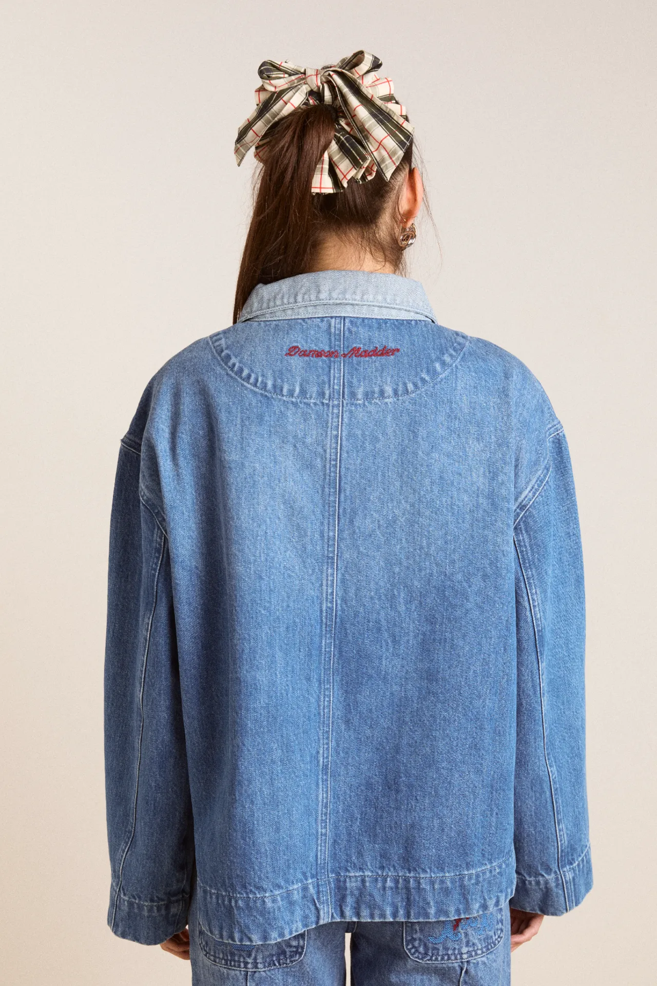 scarlett rugby shirt - bayou wash sold by Damson Madder product image thumbnail 3