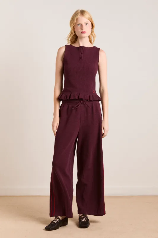 piper waffle jogger - burg sold by Damson Madder