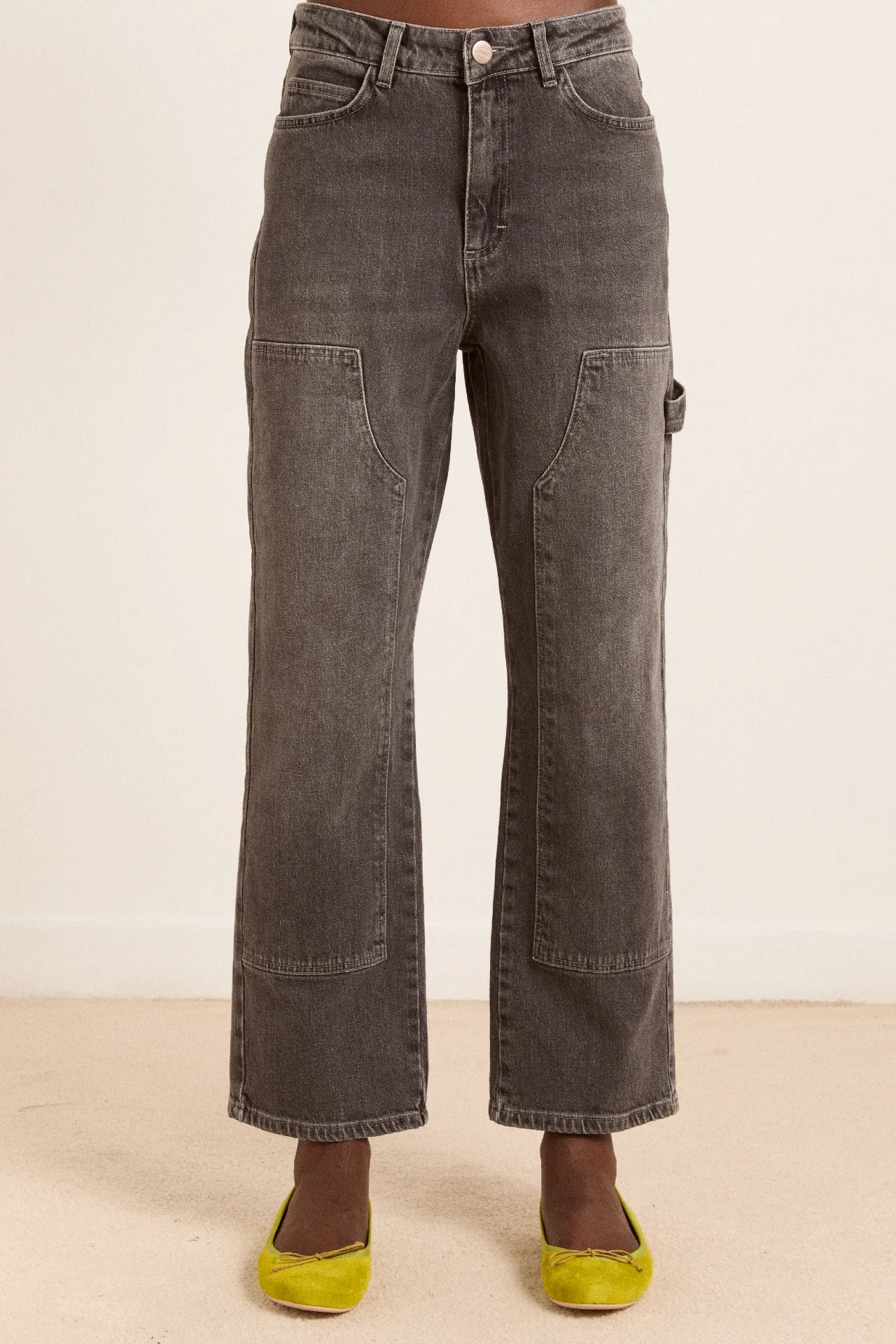 tovie jeans - dark grey sold by Damson Madder product image thumbnail 2