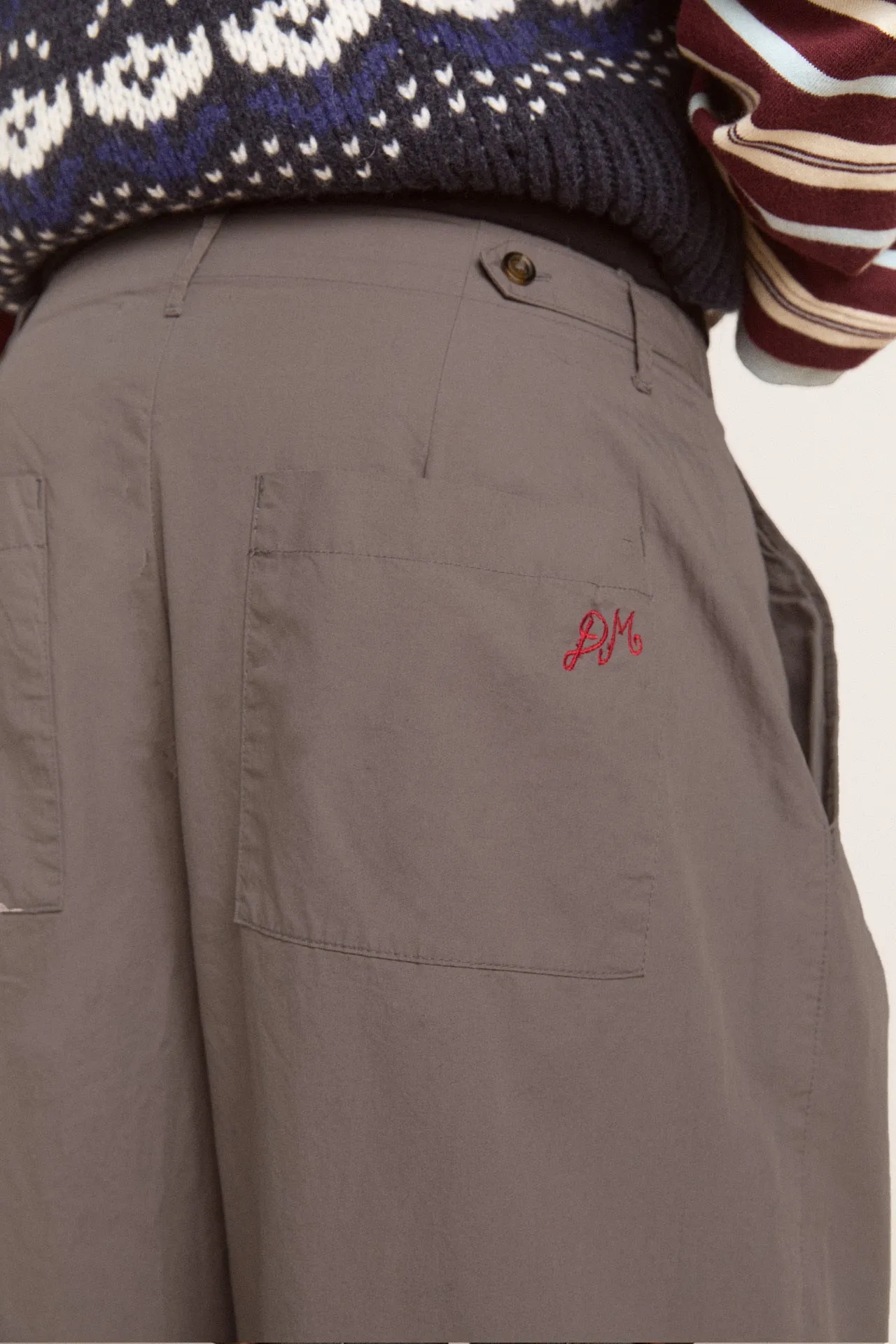 tatianna trousers - grey sold by Damson Madder product image thumbnail 5