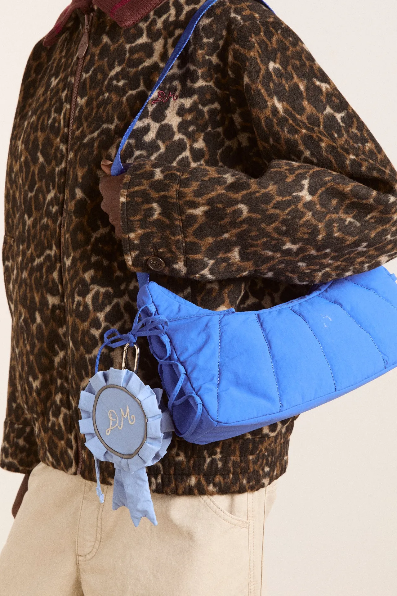 rosette pouch bag charm purse sold by Damson Madder product image thumbnail 5