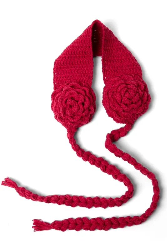 crochet earmuffs sold by Damson Madder