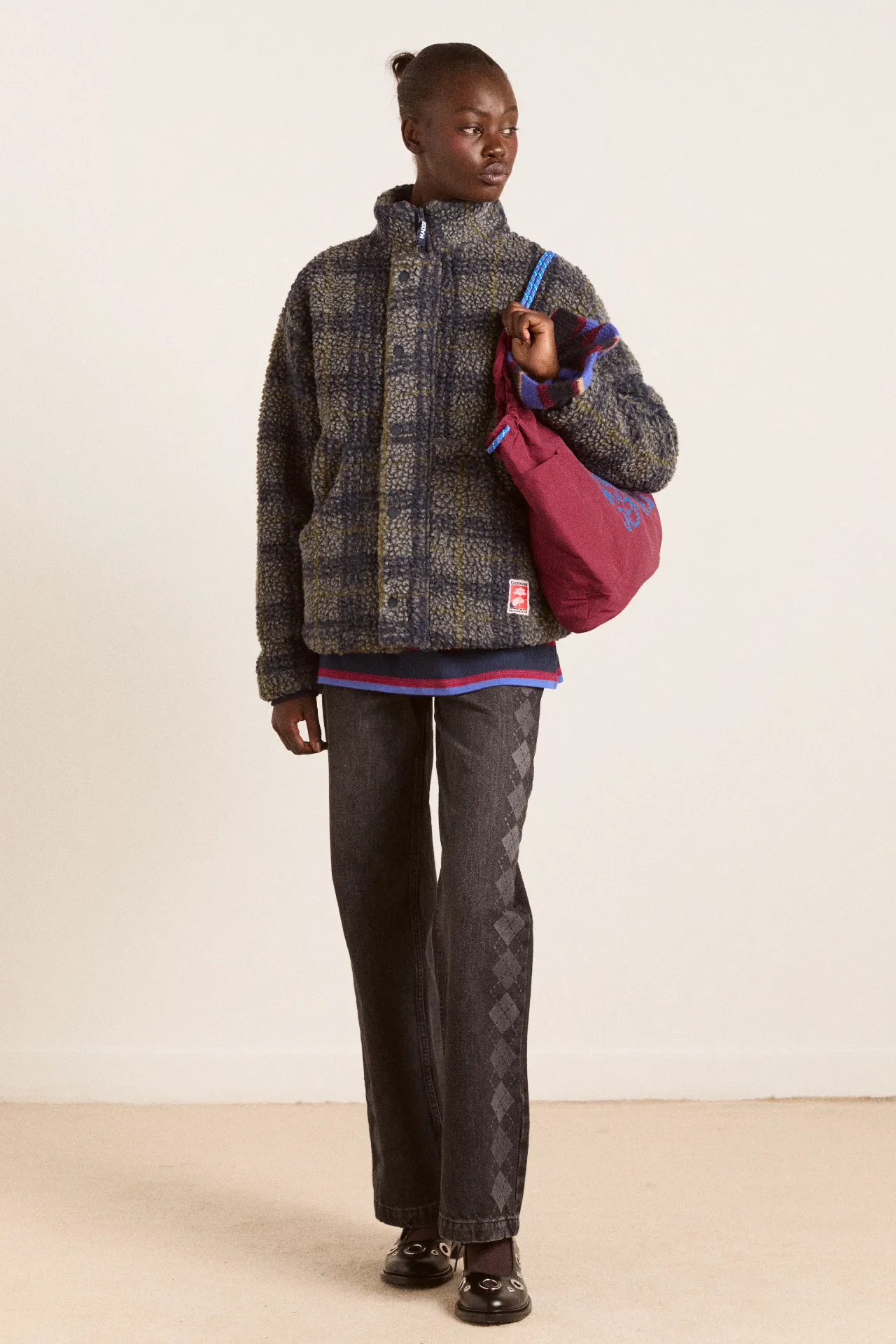 wilma techy shopper - burg sold by Damson Madder product image thumbnail 3