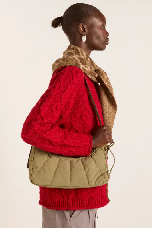 saz bag - khaki sold by Damson Madder