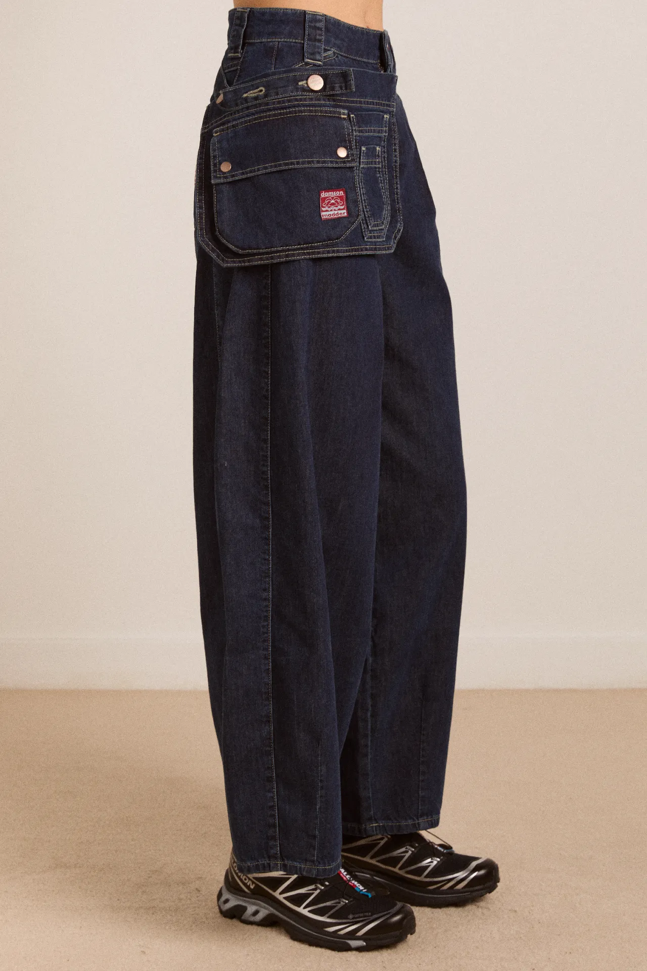 erika jean with bag- neptune wash sold by Damson Madder product image thumbnail 4