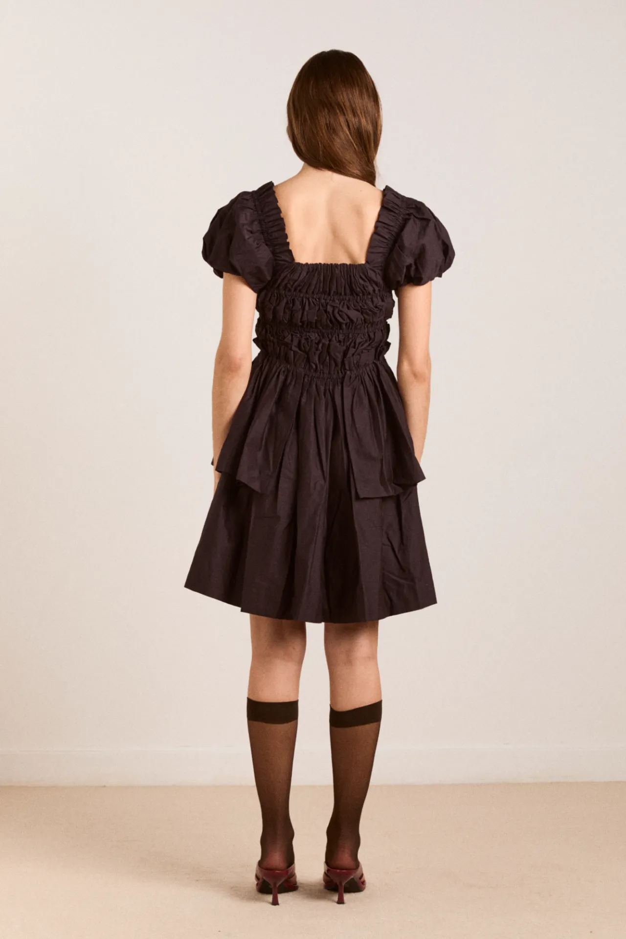 lyza mini dress - black sold by Damson Madder product image thumbnail 5