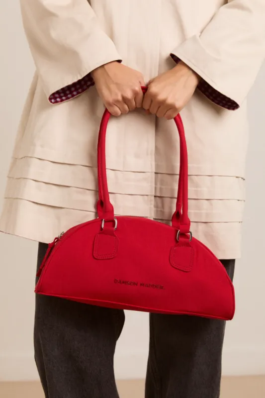 berta bowler bag - red sold by Damson Madder